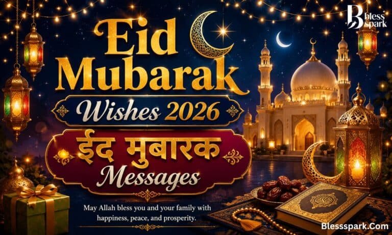 Eid Mubarak Wishes 2026 — ईद मुबारक Messages.