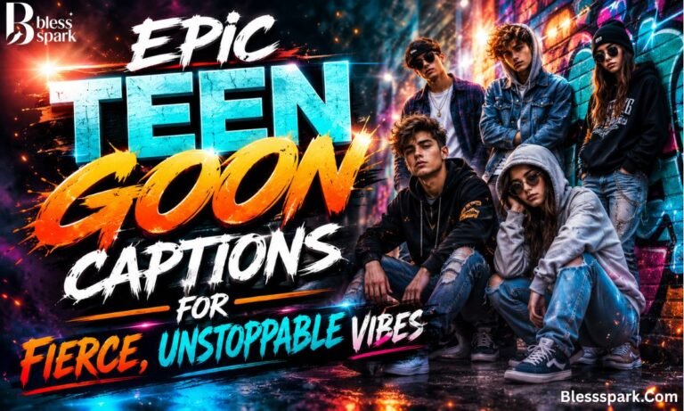 Epic Teen Goon Captions for Fierce, Unstoppable Vibes