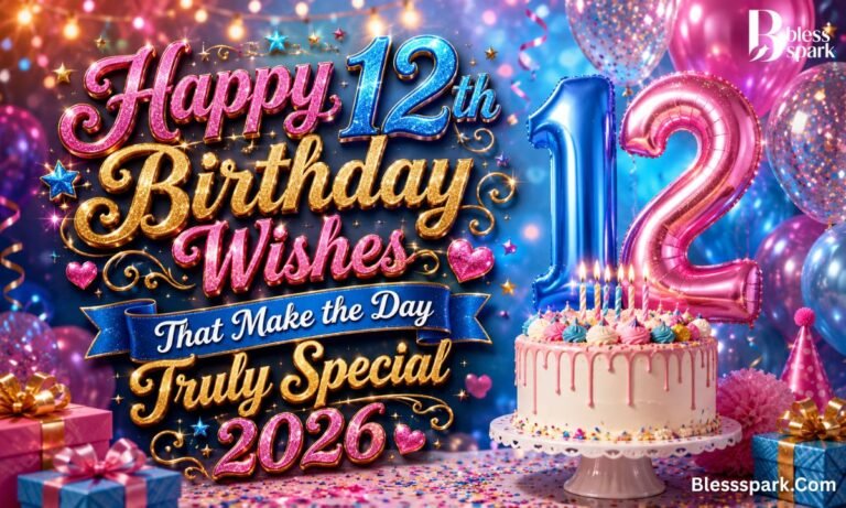 Happy 12th Birthday Wishes That Make the Day Truly Special 2026