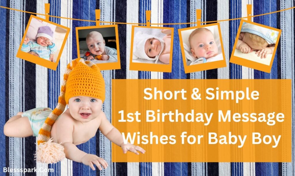 Happy 1st Birthday Wishes for Baby Boy: Sweet, Fun & Heartfelt Messages.