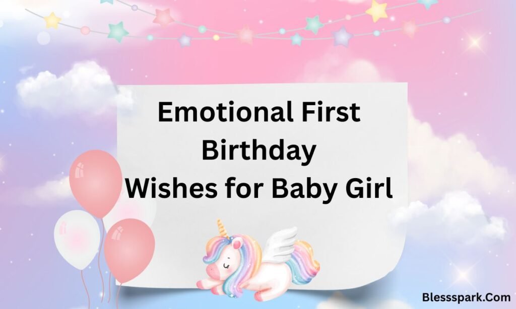 Happy 1st Birthday Wishes for Baby Girl | Sweet, Heartfelt & Easy-to-Copy Messages