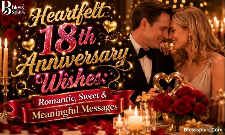 Heartfelt 18th Anniversary Wishes: Romantic, Sweet & Meaningful Messages.