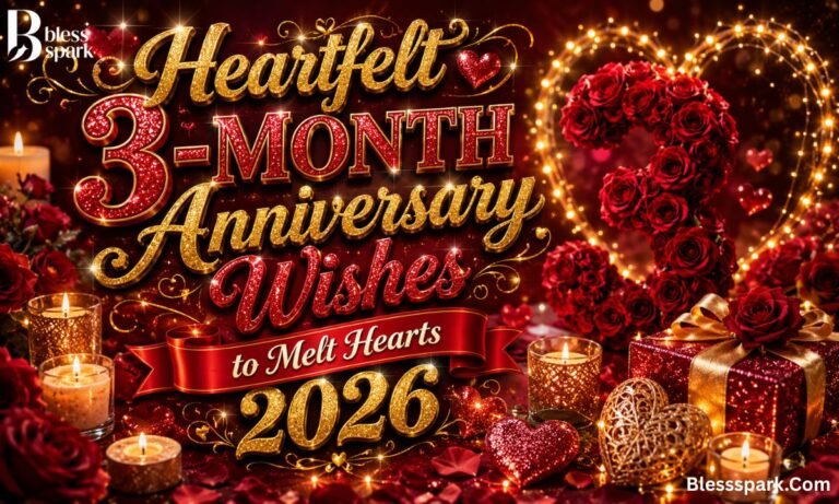 Heartfelt 3-Month Anniversary Wishes to Melt Hearts 2026