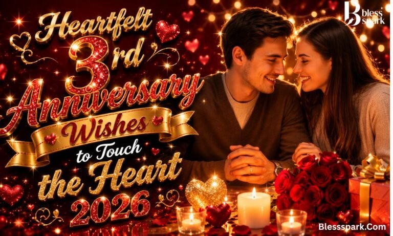 Heartfelt 3rd Anniversary Wishes to Touch the Heart 2026
