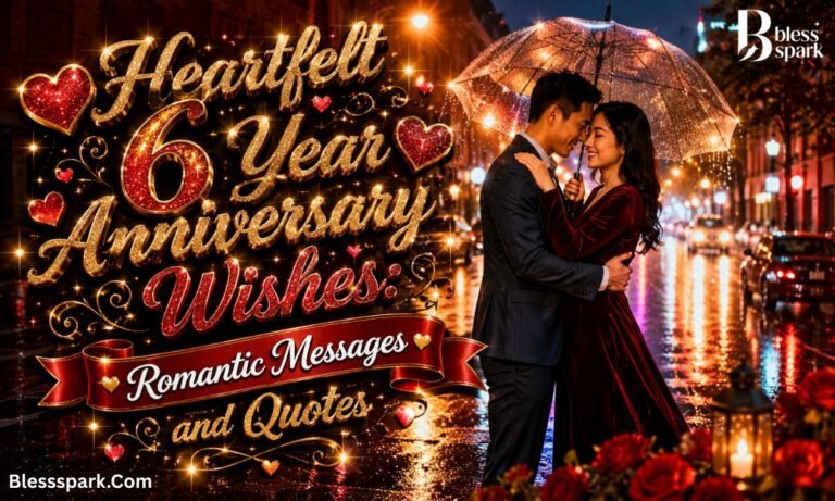 Heartfelt 6th Anniversary Wishes: Romantic Messages and Quotes