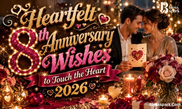 Heartfelt 8th Anniversary Wishes to Touch the Heart 2026