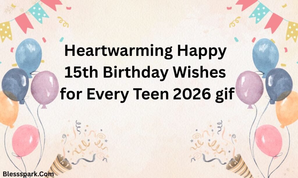Heartwarming Happy 15th Birthday Wishes for Every Teen 2026