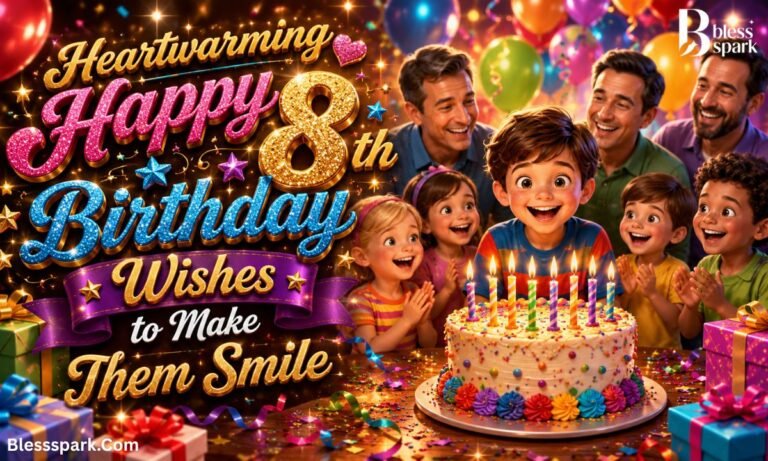 Heartwarming Happy 8th Birthday Wishes to Make Them Smile