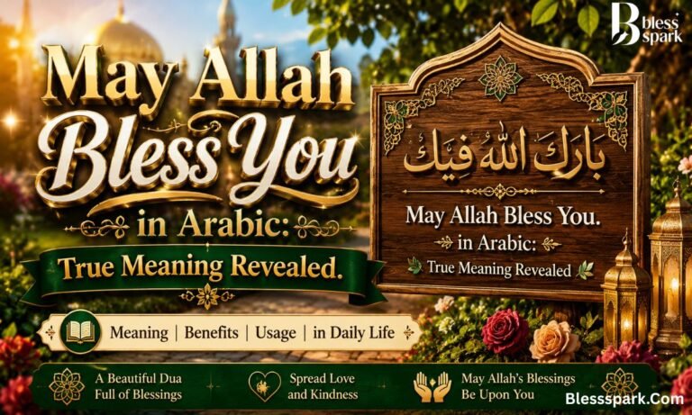 May Allah Bless You in Arabic: True Meaning Revealed