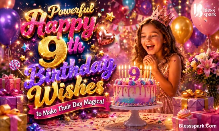 Powerful Happy 9th Birthday Wishes to Make Their Day Magical