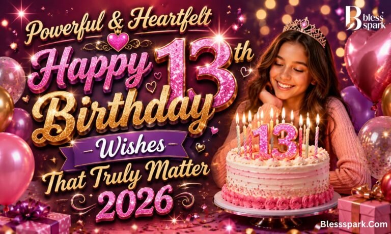 Powerful & Heartfelt Happy 13th Birthday Wishes That Truly Matter 2026