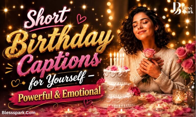 Short Birthday Captions for Yourself – Powerful & Emotional