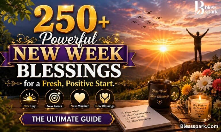 250 Powerful New Week Blessings for a Fresh, Positive Start