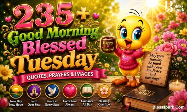 235 Good Morning Blessed Tuesday Quotes, Prayers & Images