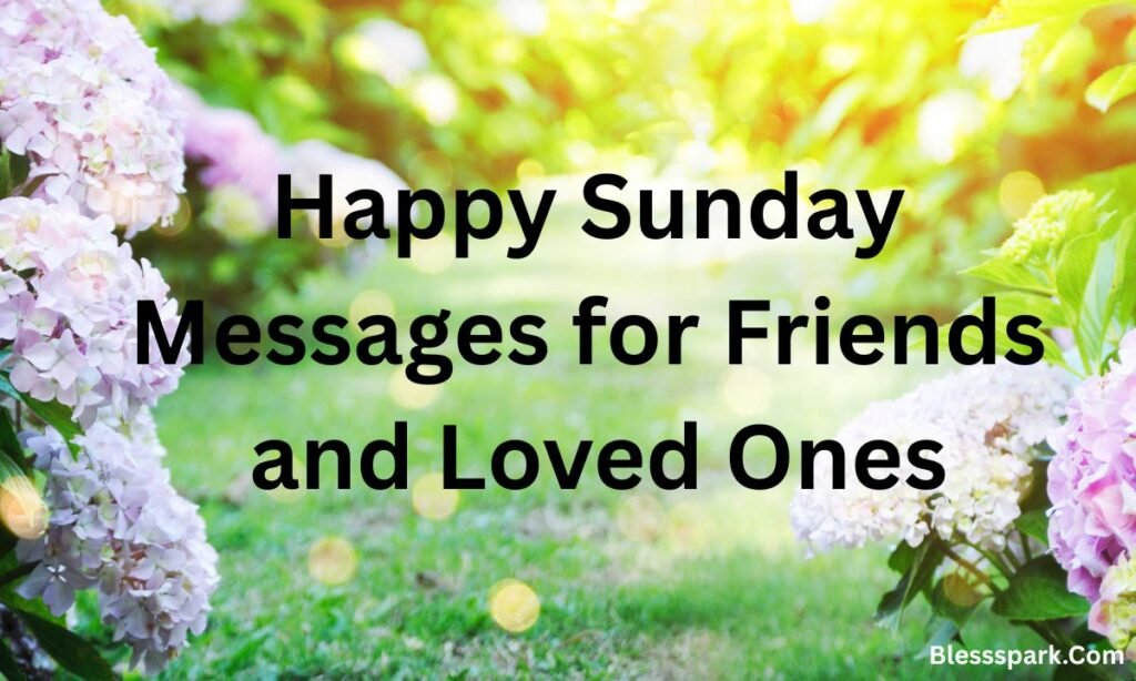260+ Happy Sunday Beautiful Messages for Your Love Ideas