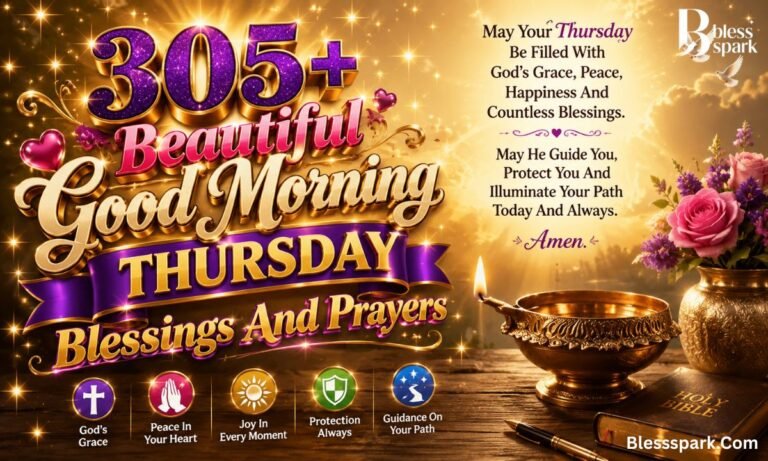 305+ Beautiful Good Morning Thursday Blessings And Prayers