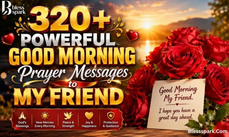 320+ Powerful Good Morning Prayer Messages to My Friend