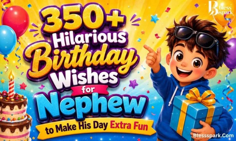 350+ Hilarious Birthday Wishes for Nephew to Make His Day Extra Fun