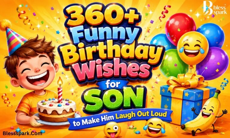 360+ Funny Birthday Wishes for Son to Make Him Laugh Out Loud