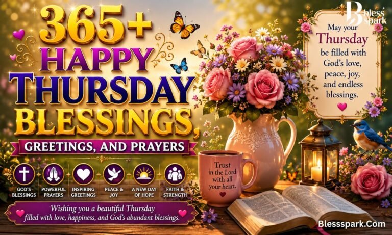 365+ Happy Thursday Blessings, Greetings, and Prayers