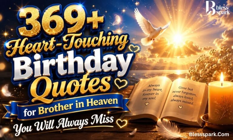 369+ Heart-Touching Birthday Quotes for Brother in Heaven You Will Always Miss