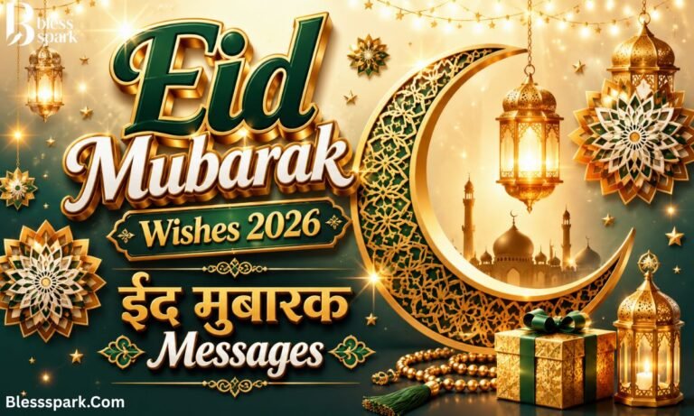 Eid Mubarak Wishes 2026 — ईद मुबारक Messages.