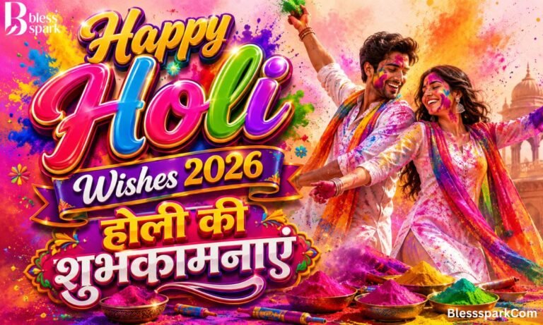 Happy Holi Wishes 2026 — होली की शुभकामनाएं