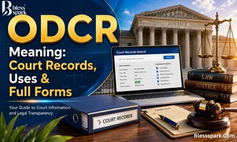 ODCR Meaning: Court Records, Uses & Full Forms