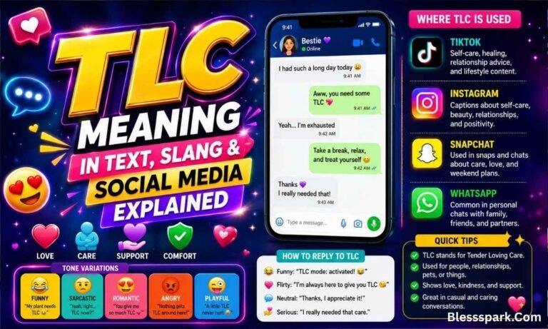 TLC Meaning in Text, Slang & Social Media Explained