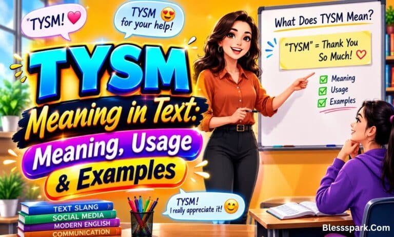 TYSM Meaning in Text: Meaning, Usage & Examples