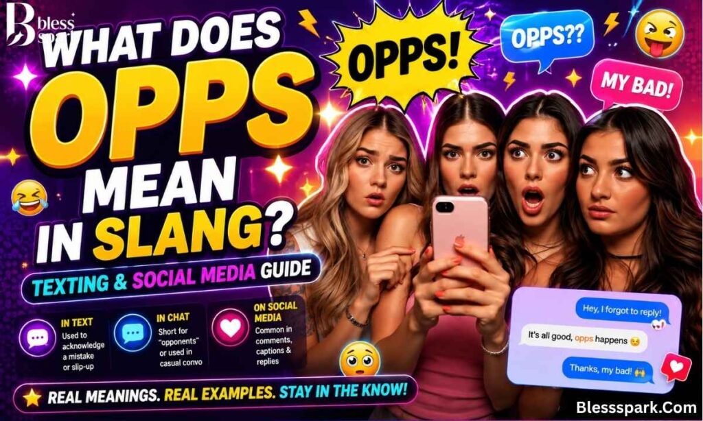 What Does Opps Mean in Slang? Texting & Social Media Guide
