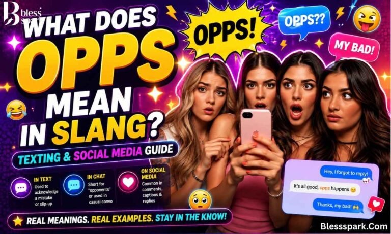 What Does Opps Mean in Slang? Texting & Social Media Guide