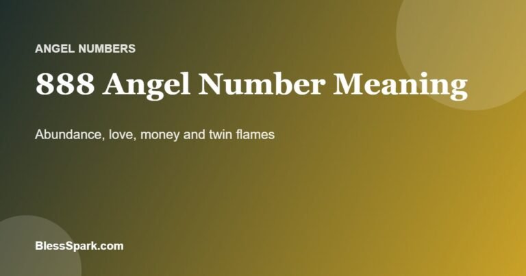 888 angel number meaning abundance