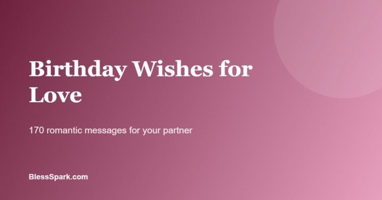 170 birthday wishes for love on a wine and pink background