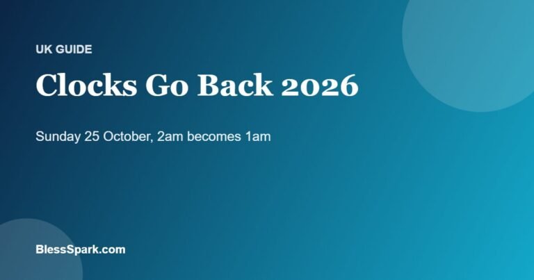 clocks go back 2026 uk date and time