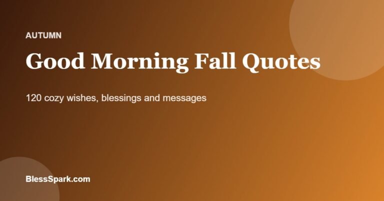 good morning fall quotes and wishes