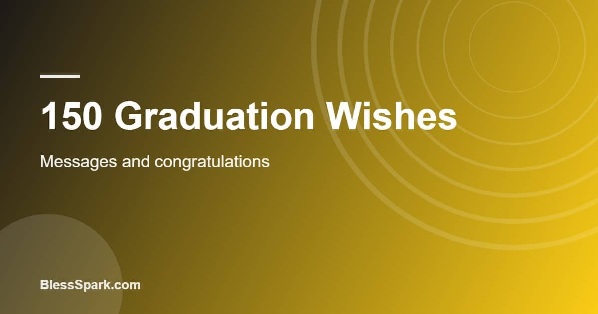 Graduation wishes written in a card beside a graduation cap