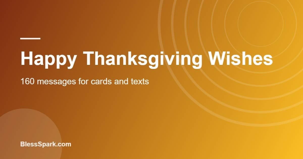 Happy Thanksgiving wishes written on a card beside autumn leaves