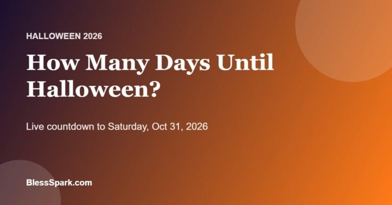 how many days until halloween countdown