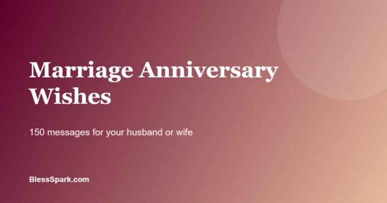 150 marriage anniversary wishes on a deep red background