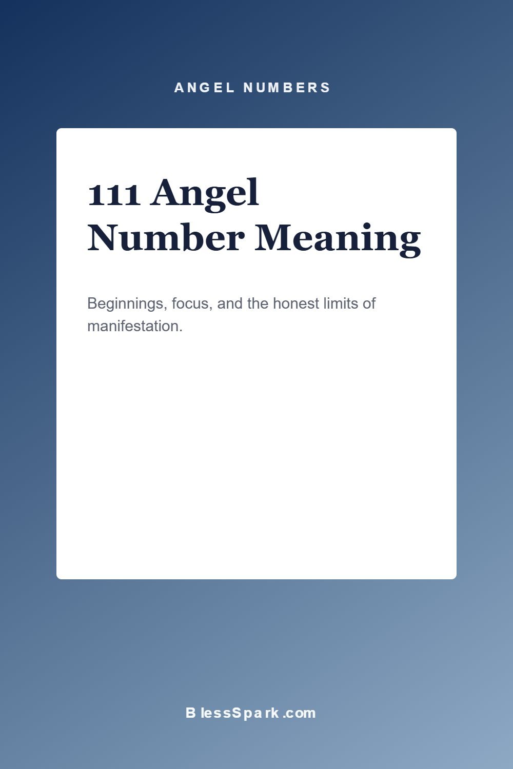 111 angel number meaning explained for new beginnings and focus