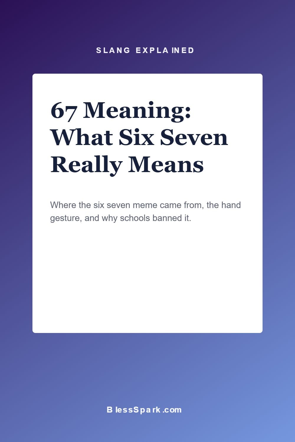 67 meaning explained: where the six seven meme came from