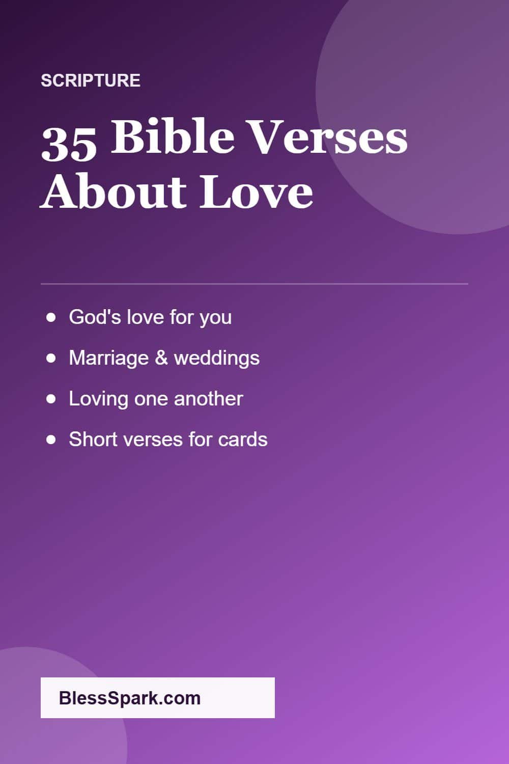 35 bible verses about love for marriage and friendship