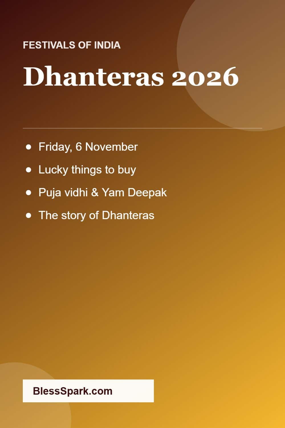 Dhanteras 2026 date what to buy and puja vidhi