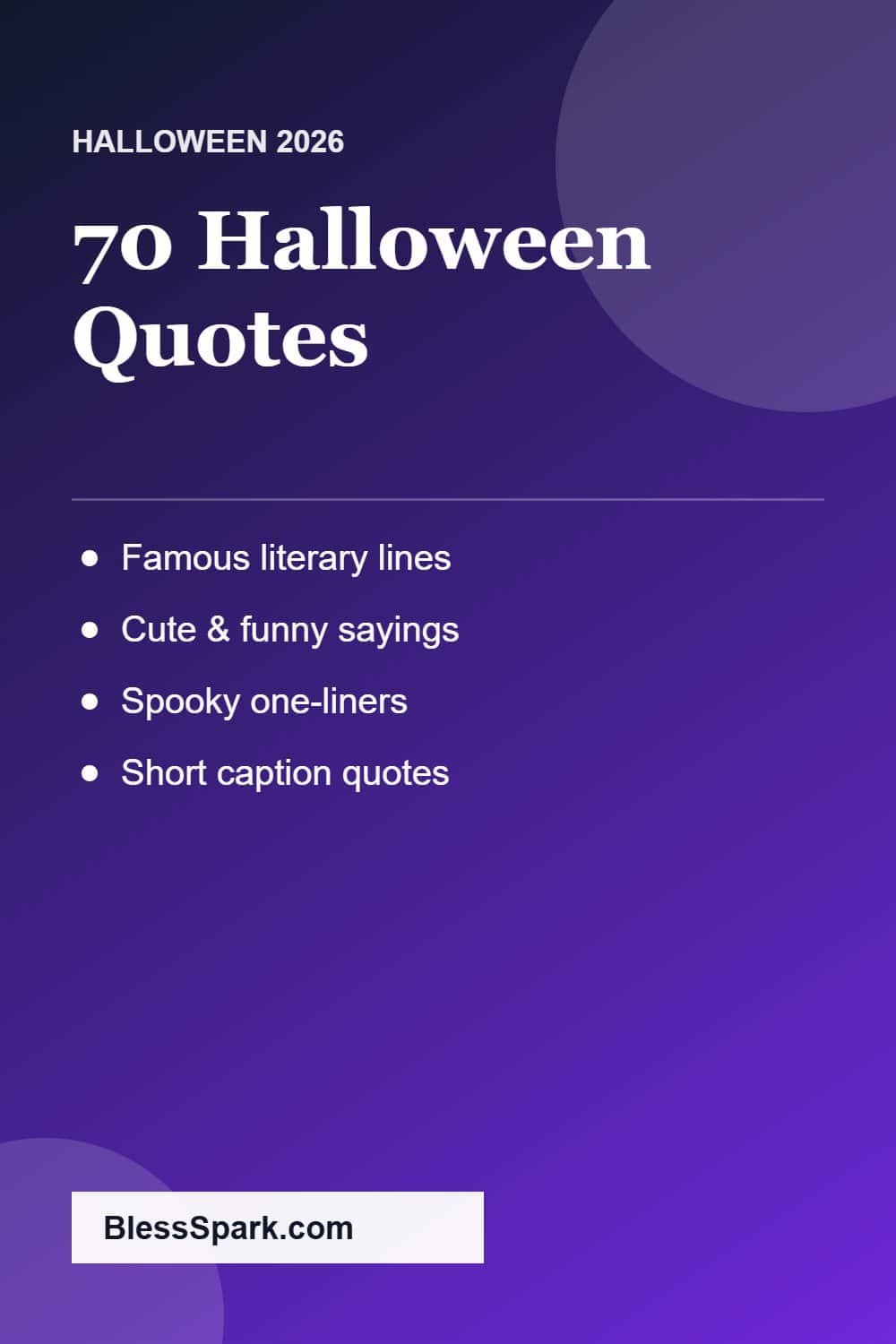 70 Halloween quotes famous funny spooky