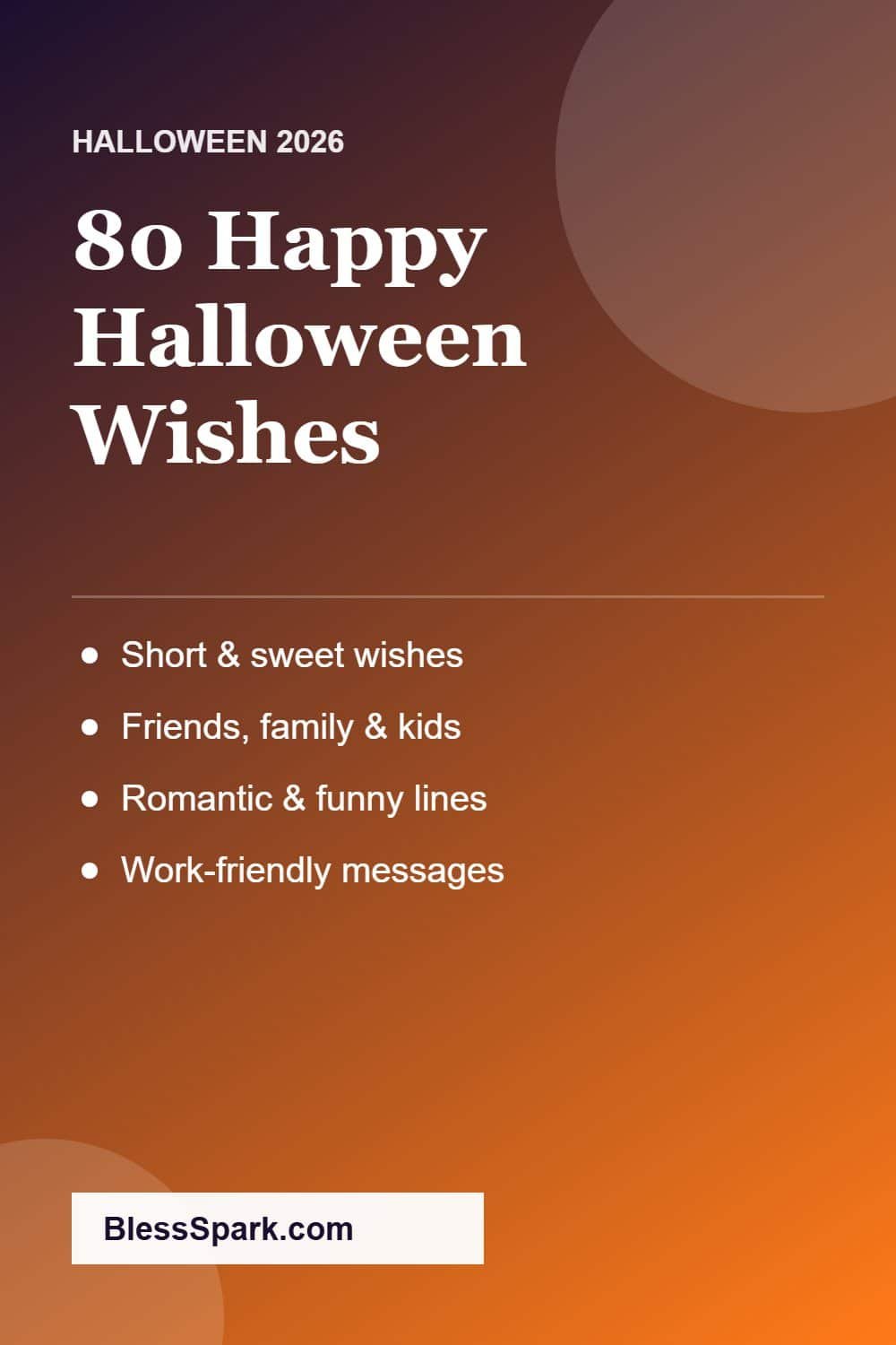 80 happy Halloween wishes for friends and family