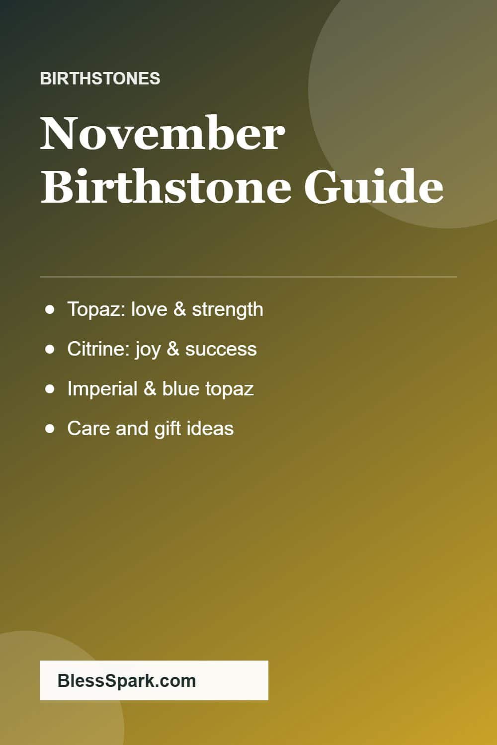 November birthstone topaz and citrine meaning