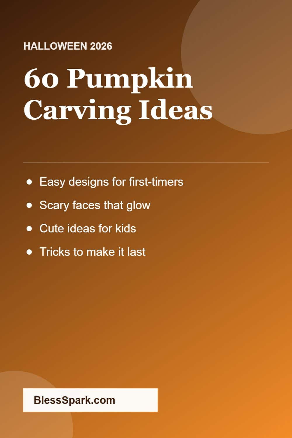 60 pumpkin carving ideas for Halloween 2026