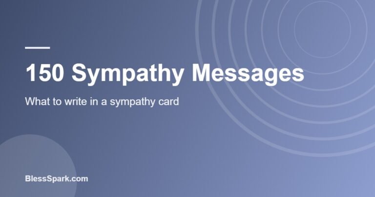 Sympathy messages written on a folded condolence card