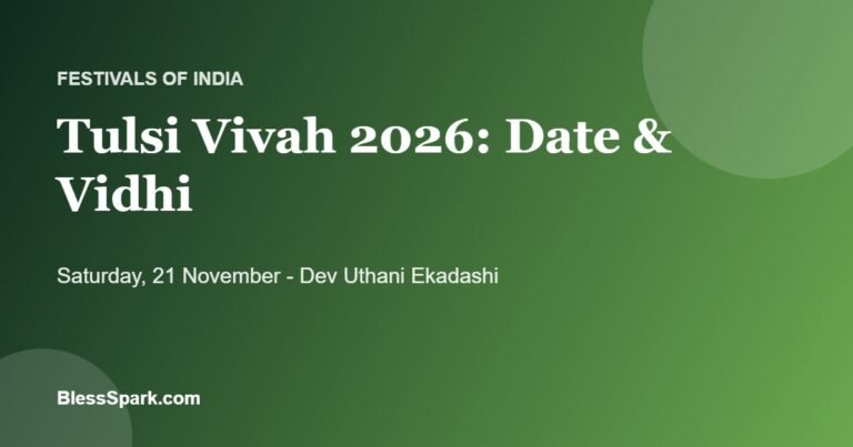 tulsi vivah 2026 date and puja vidhi